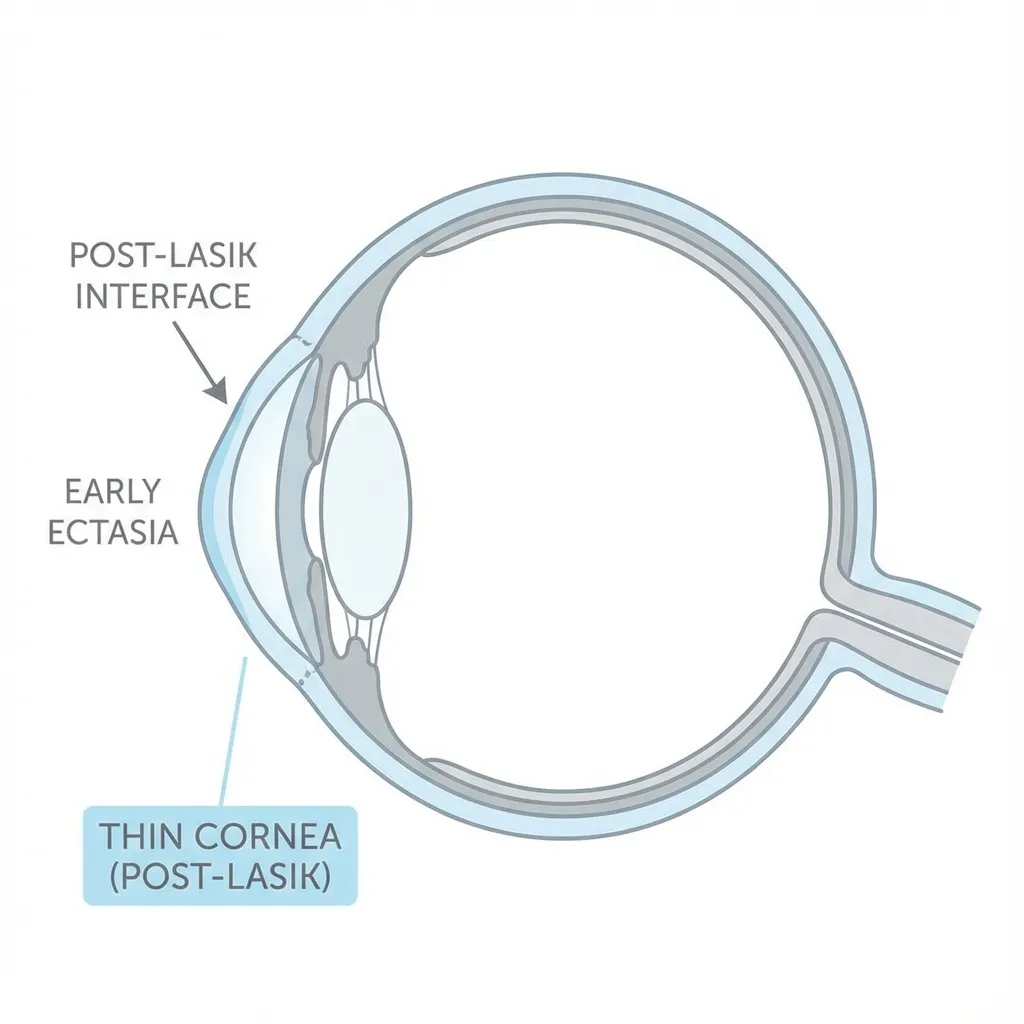 Тонкая роговица