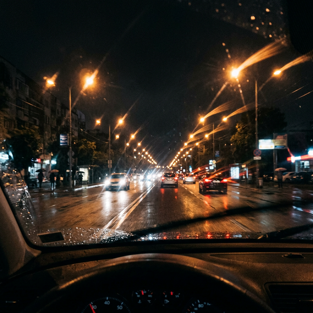 Эффект Комы у фонарей